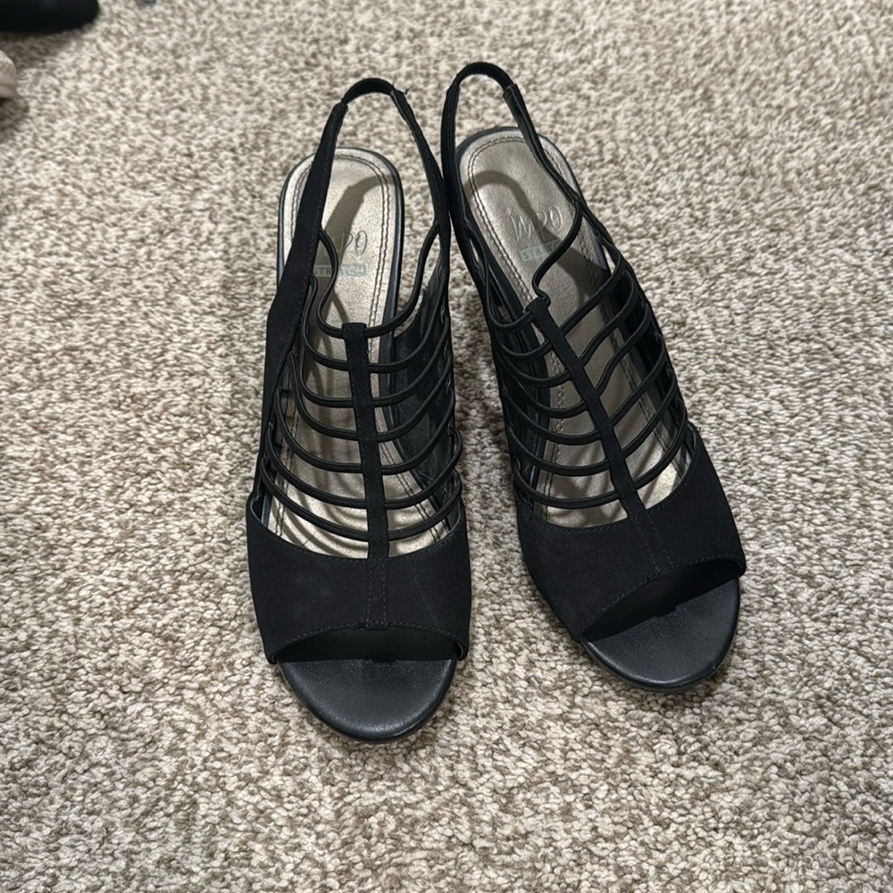 Black heels